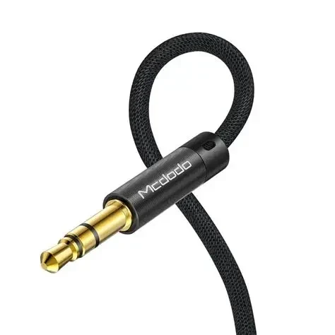 MC Audio Cable DC3.5 Male to Male 1.2m Black