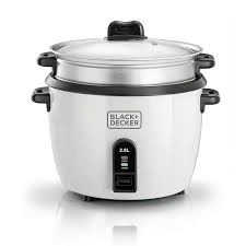 Black&Decker RC2850-B5 Rice Cooker 1100W 2.8L white