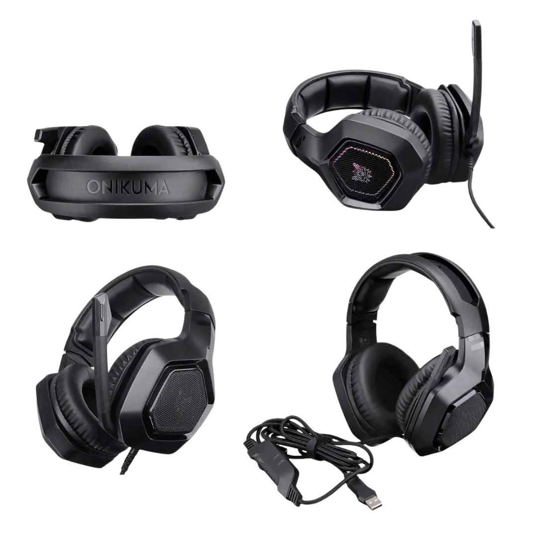 سماعة ألعاب اونيكوما سلكية K10