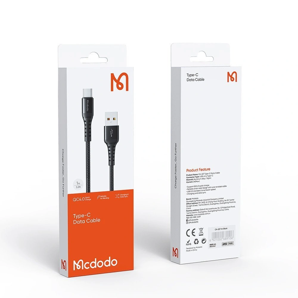 . MC Buy Now Series LTG Data Cable 1m Black 