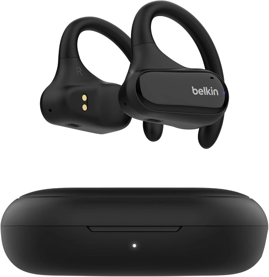 Belkin 013 SOUNDFORM CLEARFIT OPEN-EAR WIRELESS EARBUDS,BLACK