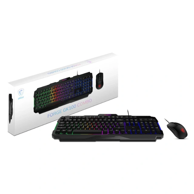 MSI KB+MOUSE FORGE GK100 BLACK