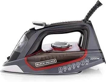 Black&Decker X2200-B5 2200W STEAM IRON WITH NONSTICK SOLEPLATE