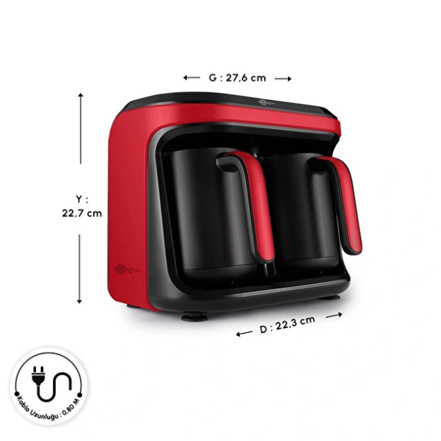 Coffee Machine Karaca Dual-pot