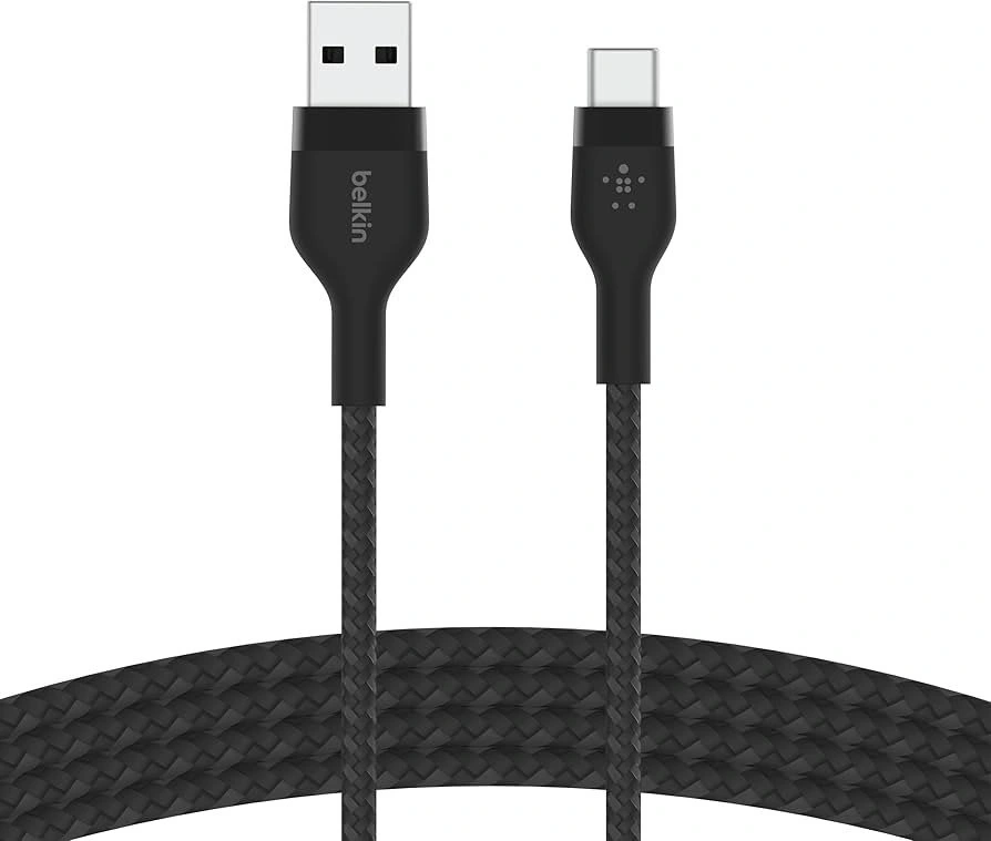 Belkin BoostCharge PRO Flex USB-C to USB-C Braided Silicone Cable, 1M,