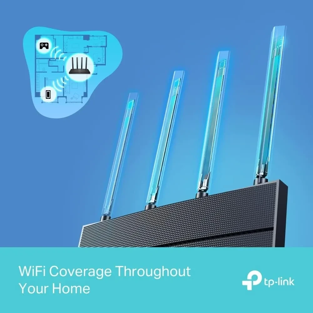 WiFi 6 Router TPLink - راوتر واي فاي 6 تي بي لينك