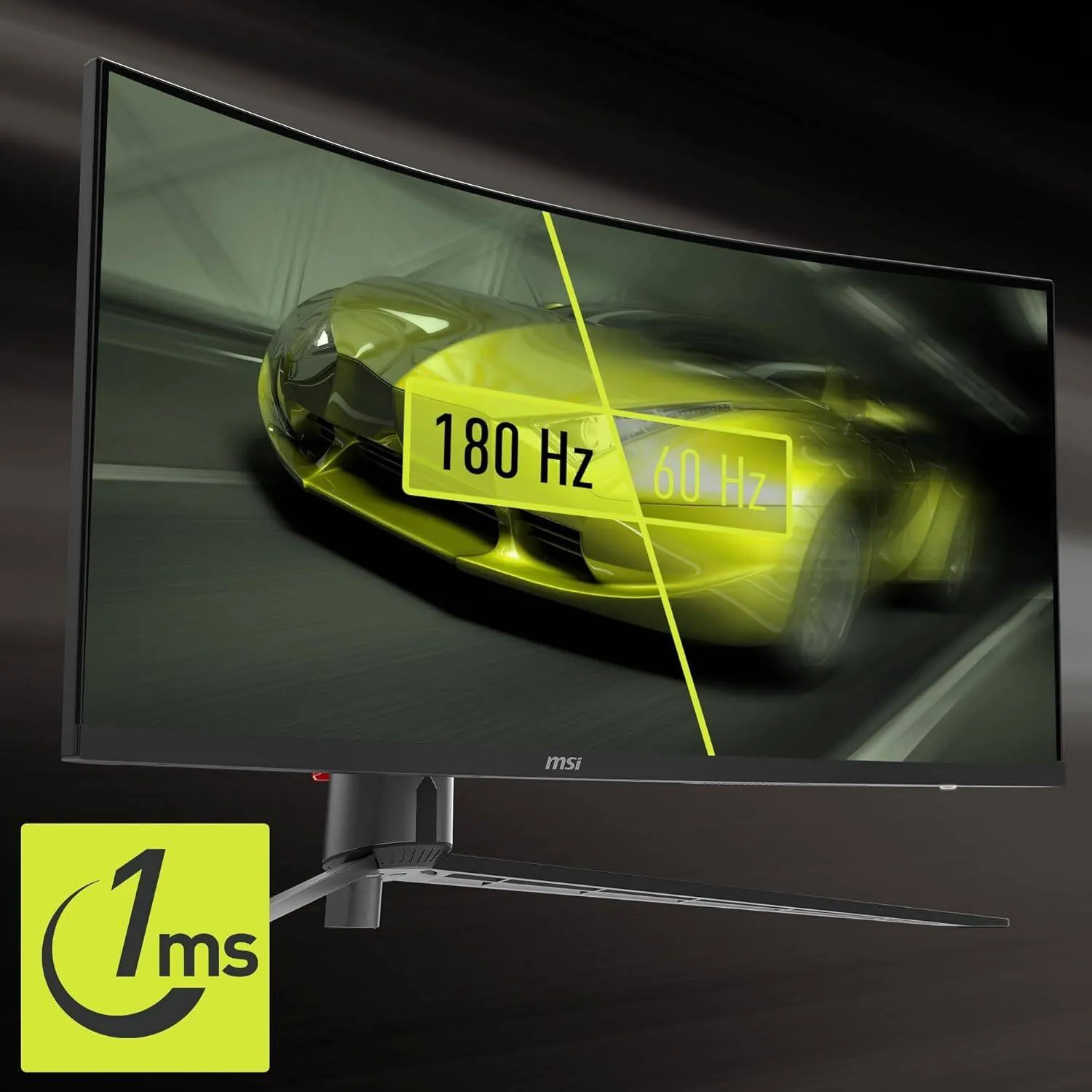 شاشة العاب MSI منحنية MAG 345CQR 34.5 inches