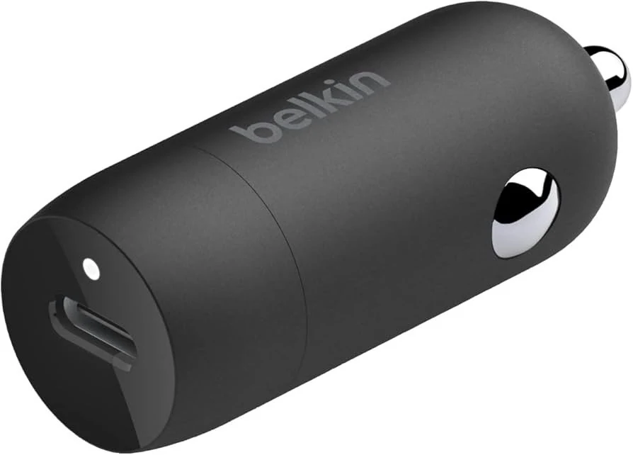 BELKIN 30W USB PD CAR CHARGER WITH PPS Black