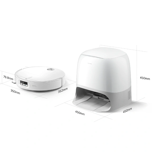 مكنسة روبوت روبوروك Qrevo CurvX