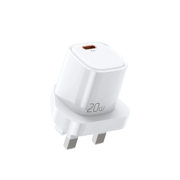 . MC Nano Series 20W PD Charger (UK Plug) - White