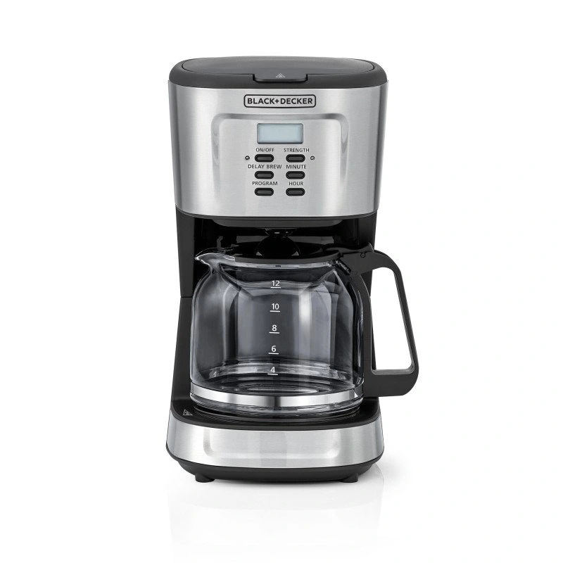 Black&Decker DCM85-B5 12 cup Coffee maker 900W black/silver