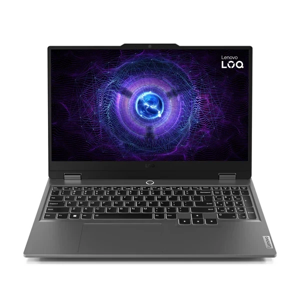 Lenovo LOQ 15IRX9 15.6" FHD 144Hz Laptop - Core i7-14700HX - 16GB RAM - 512GB SSD - RTX 4060 8GB - WIN 10 PRO K (Luna Grey)