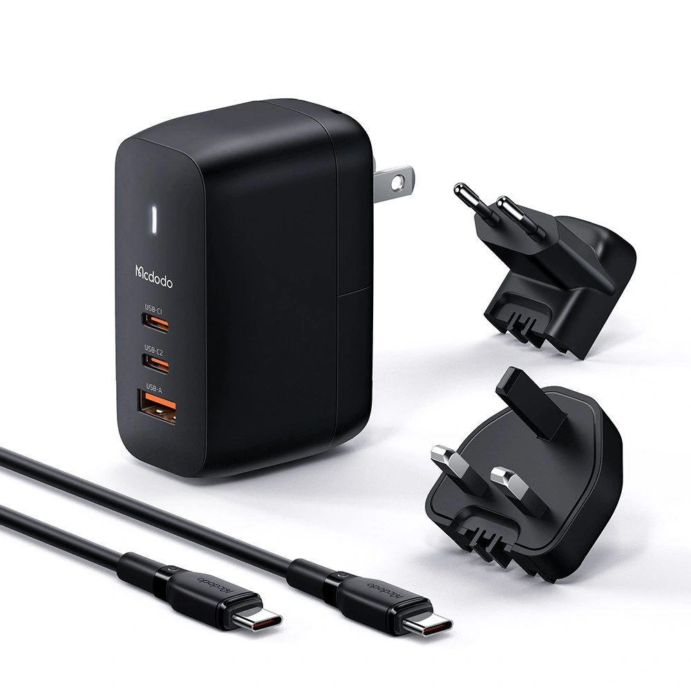 . MC22.5W Power Bank 10000mAh Built-in Cable (LTG/C) Black