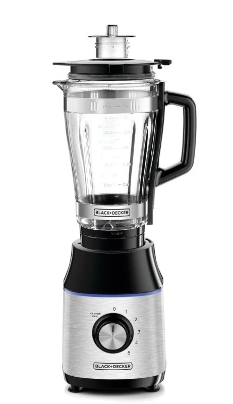 Black&Decker BX650G-B5 High Speed Premium Blender with Glass Jar black/gray
