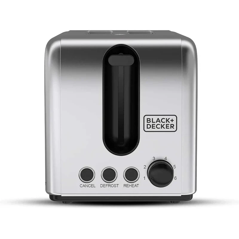 Black&Decker ET244-B5 2 SLICE Toaster 1050W Stainless steel