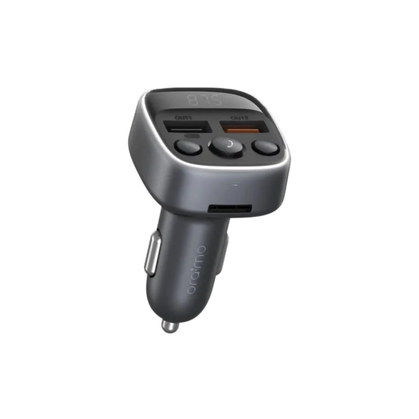 Oraimo Boulevard 18W Car Charger  DARK CHROME