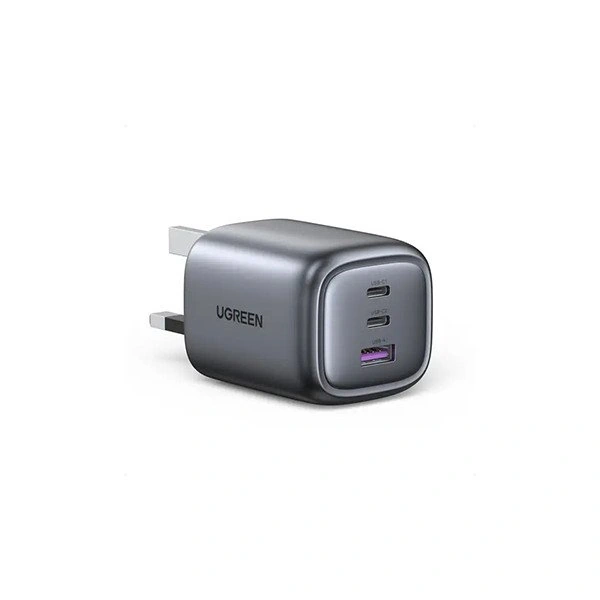Ugreen Nexode 65W Charger UK 3-Port Plug Fast Power